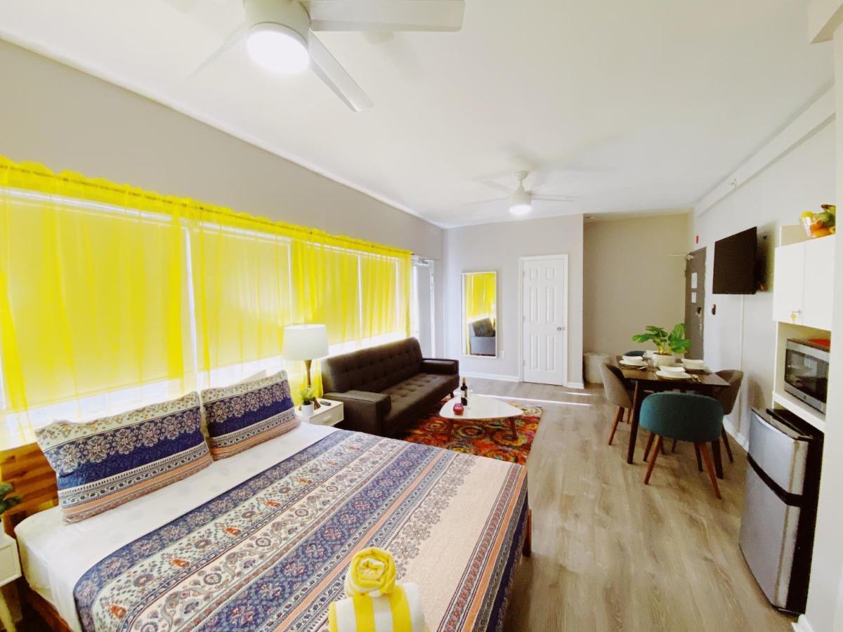 Premium Two Queen Studio with Balcony and Sofa Bed