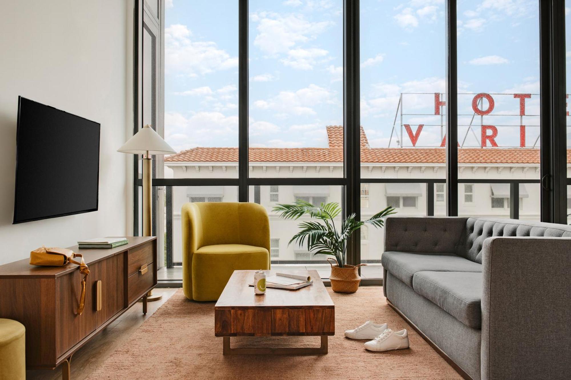 Apartamento de 1 Quarto com Varanda
