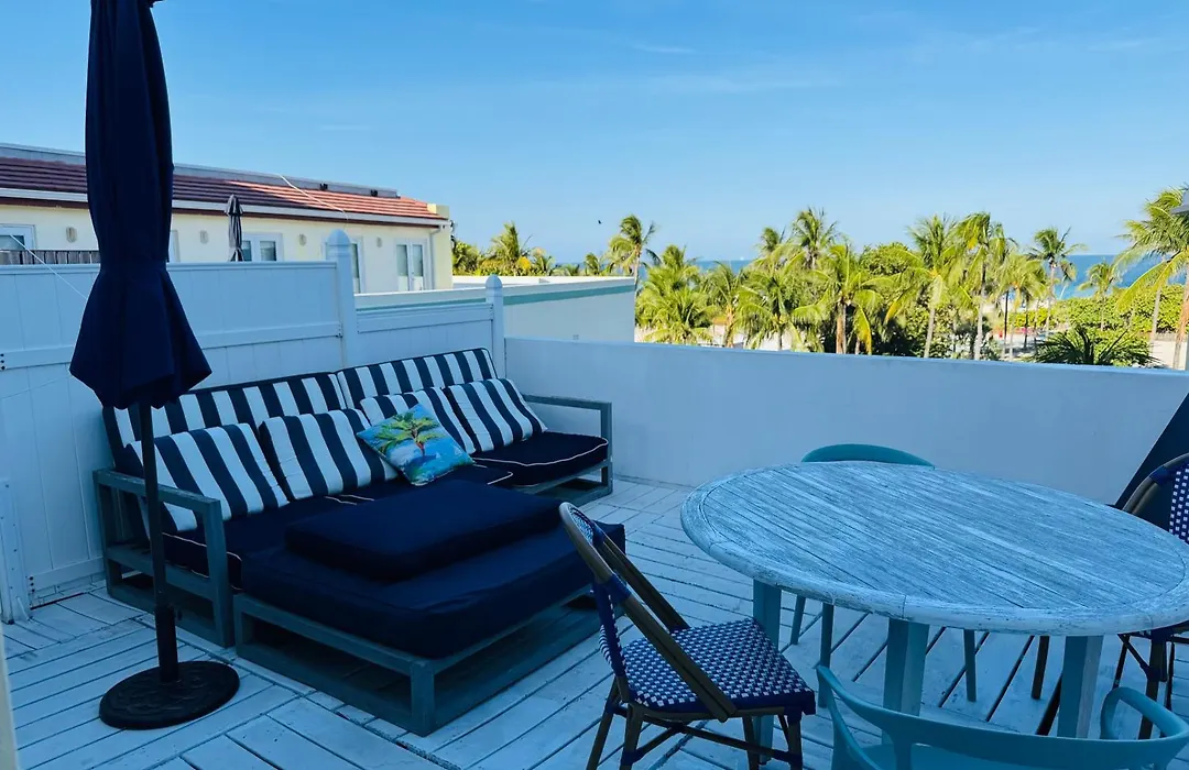 Sunrise Penthouse Ocean View Terrace Beach Few Steps Away Sobe-1