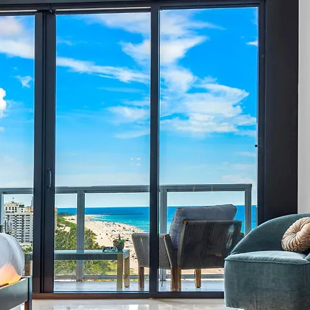 Penthouse Ocean View Residence At South Beach - 1926-2